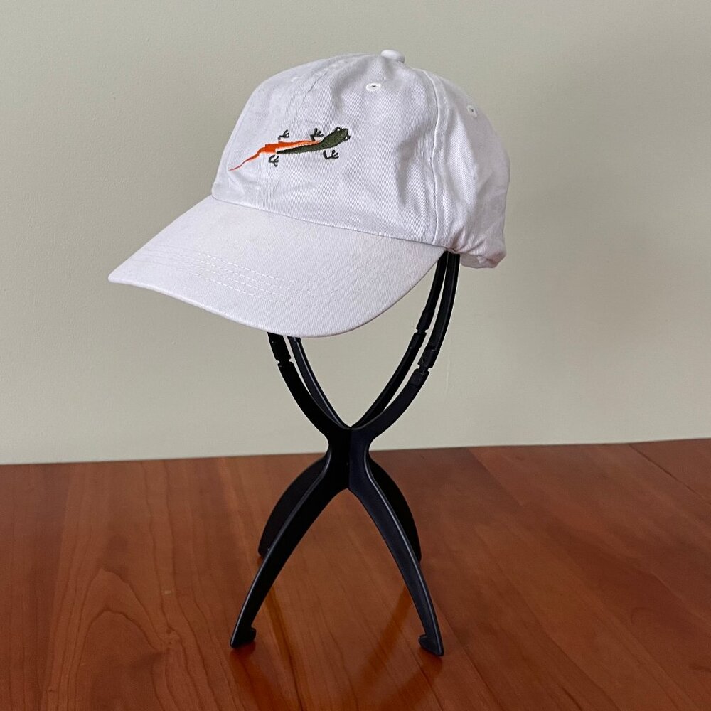 Cute, Vintage, Off-White Neuton Mowers Baseball Cap/Sun Hat